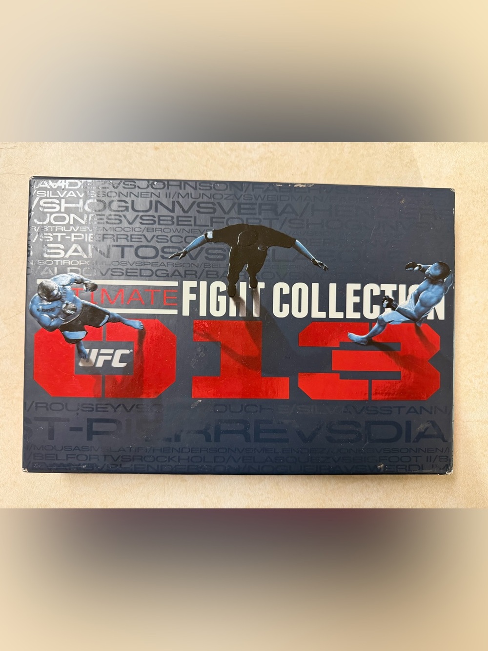 UFC Fight Collection Collector Box in Blue, Red, White